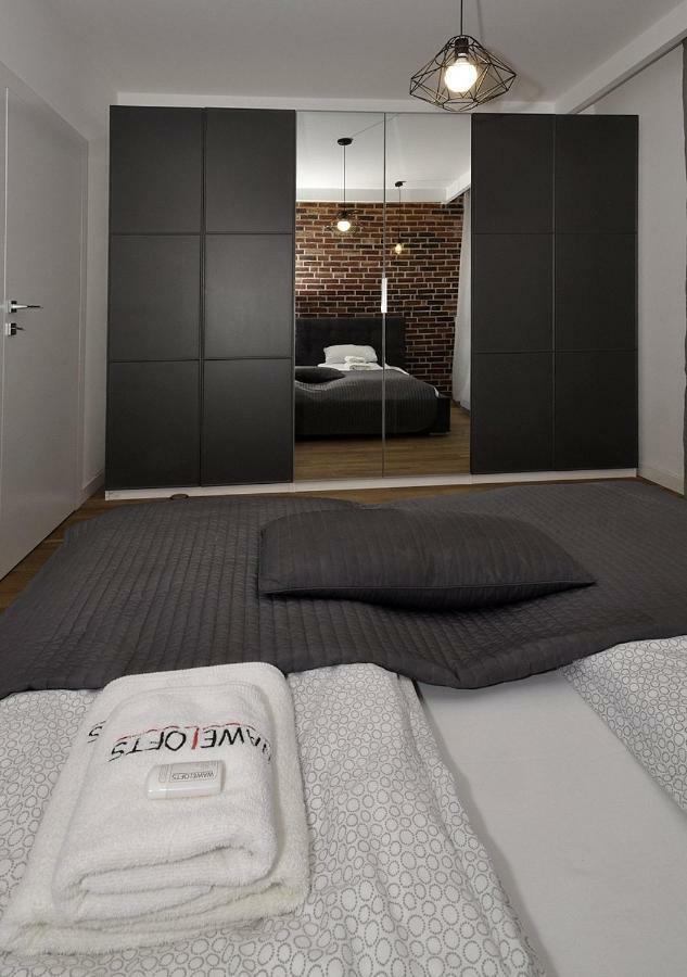 Apartament Zablocie Riverside Wawelofts Krakau Exterior foto